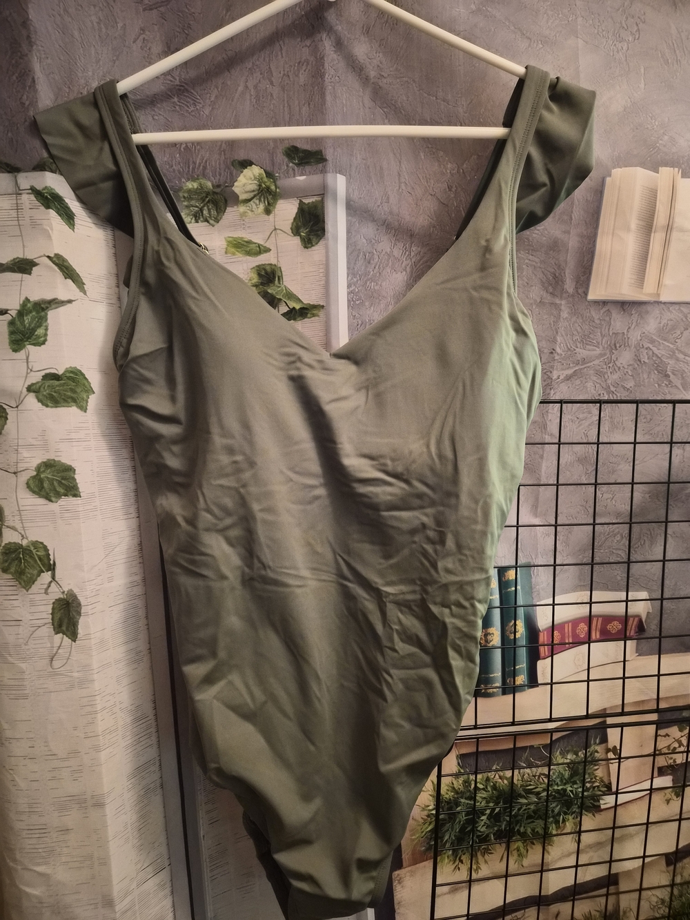 Sage Green One-Piece Swimsuit